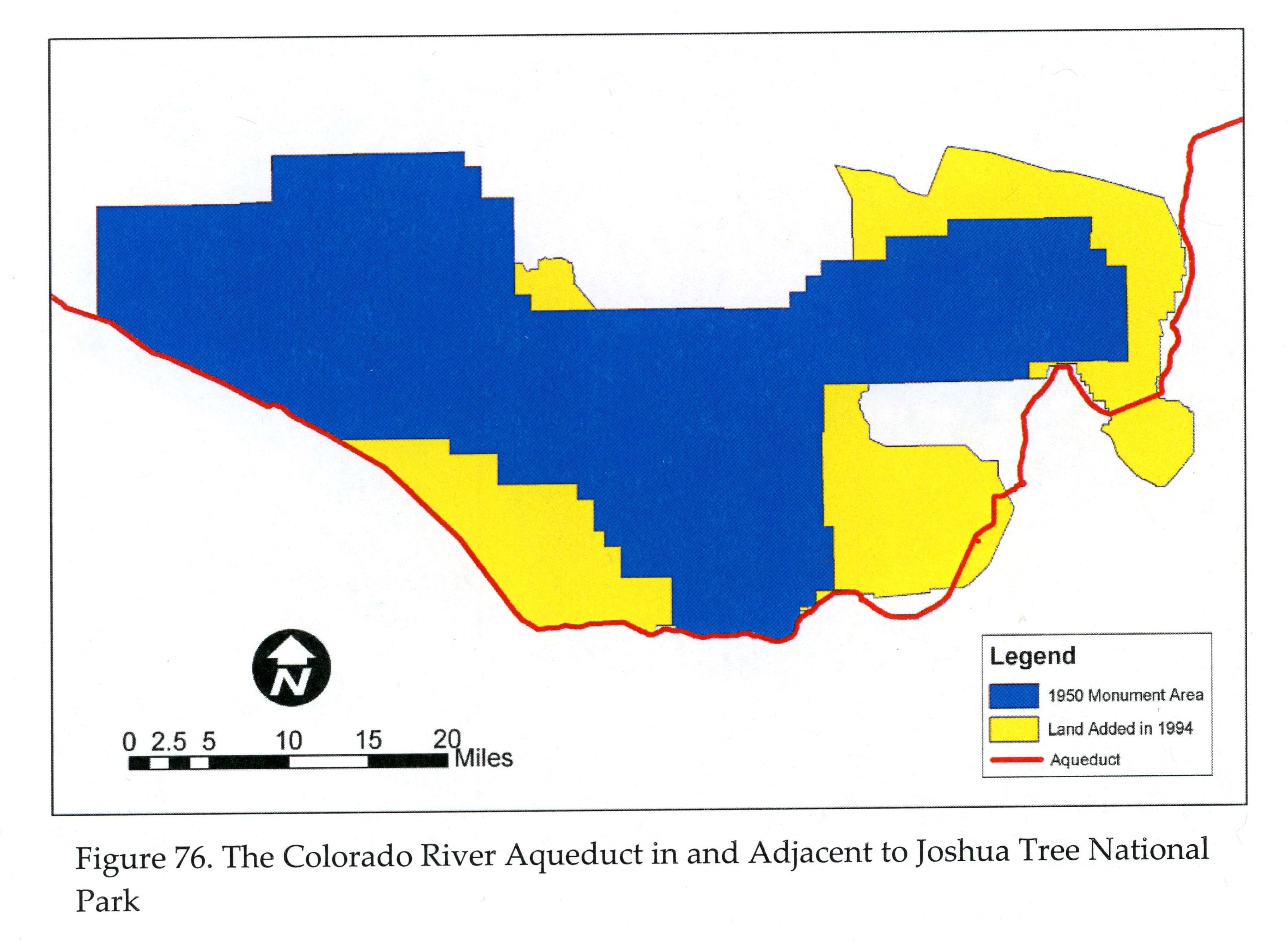 The Colorado River Aqueduct in and Adjacent to Joshua Tree National Park